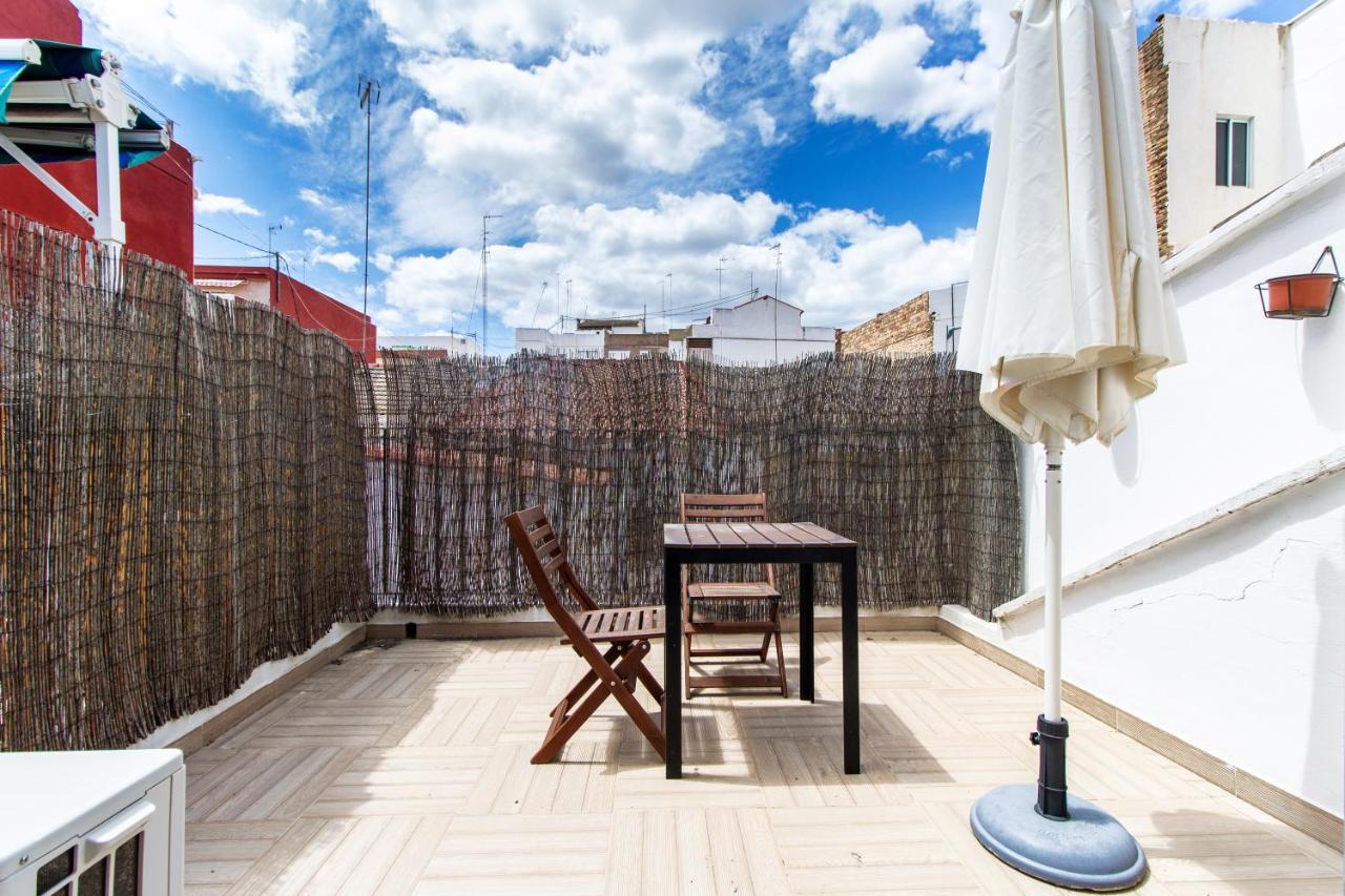 ולנסיה Estudio Para Parejas Con Terraza En La Playa מראה חיצוני תמונה