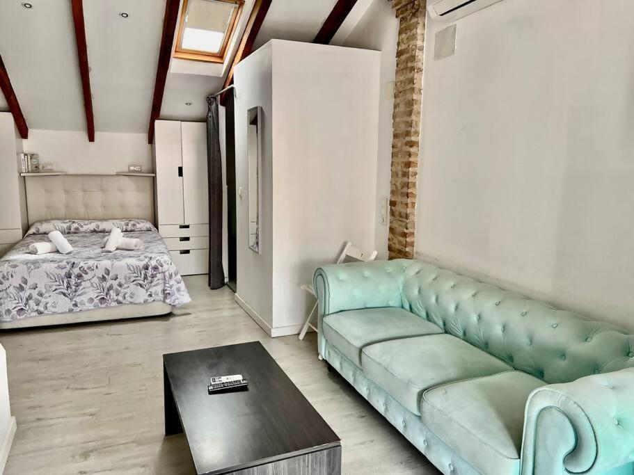 ולנסיה Estudio Para Parejas Con Terraza En La Playa מראה חיצוני תמונה