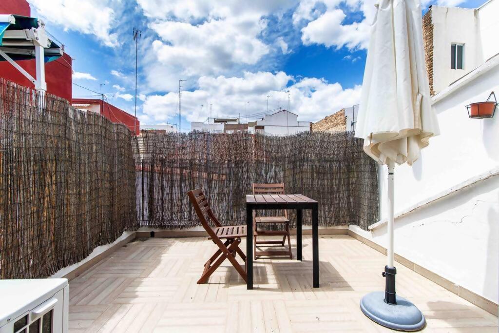 ולנסיה Estudio Para Parejas Con Terraza En La Playa מראה חיצוני תמונה